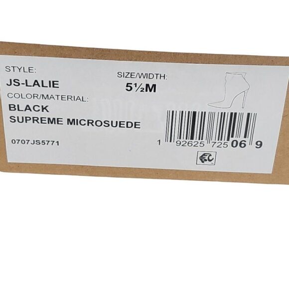 Jessica Simpson JS-LALIE Black Suede Boots - 5 1/2 M NWT - Picture 5 of 5